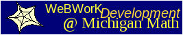 to U(M) Math Instructional Technology Development main web site